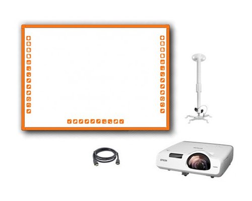 Детская интерактивная доска Newline KB30-75 + короткофокусный проектор Epson EB-530