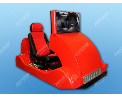 Детский автотренажер "Школьник-02" на основе системы виртуальной реальности