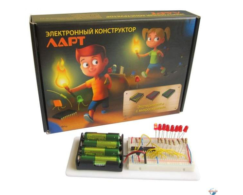 Электронный конструктор "Эксперименты с микросхемами"