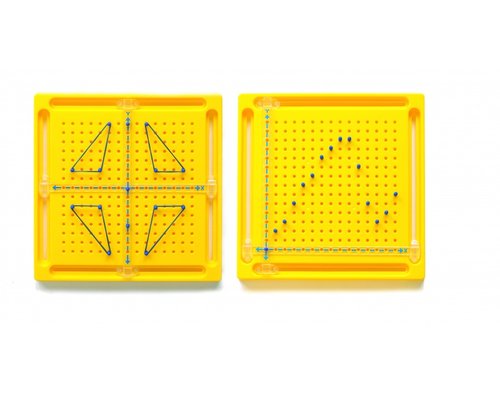 Гео-мозаика с осями X-Y