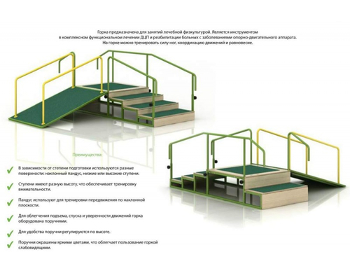 ГОРКА ДЛЯ ХОДЬБЫ СН-70.02 (взрослый)