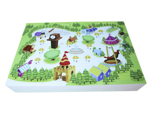 Игровое поле- крышка для планшета Дорога