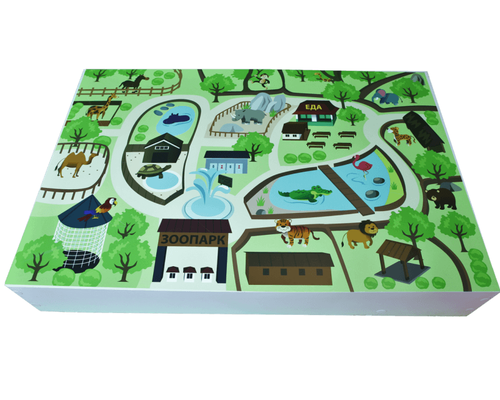 Игровое поле- крышка для планшета Карта мира