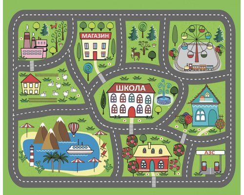 Игровое поле- крышка для планшета Зоопарк