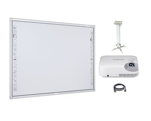 Интерактивная доска + лазерный проектор Casio XJ-V2