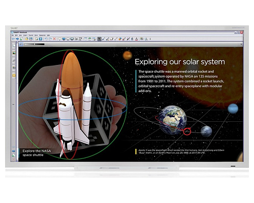 ИНТЕРАКТИВНАЯ ПАНЕЛЬ SPNL-4055 INTERACTIVE FLAT PANEL С КЛЮЧОМ АКТИВАЦИИ SMART NOTEBOOK