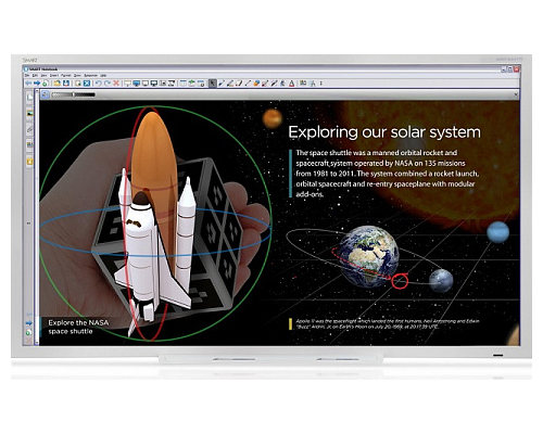ИНТЕРАКТИВНАЯ ПАНЕЛЬ SPNL-4084 С КЛЮЧОМ АКТИВАЦИИ SMART NOTEBOOK (84 ДЮЙМА)