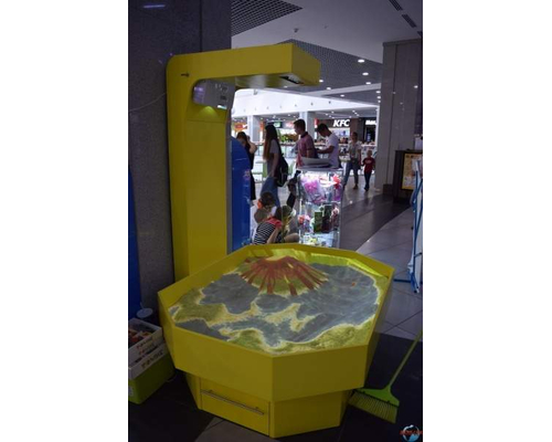 Интерактивная песочница "Алмаз" на колёсиках