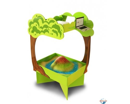 Интерактивная песочница "Полянка