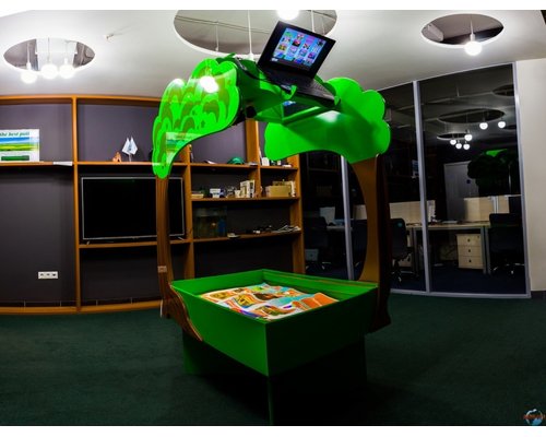 Интерактивная песочница "Полянка