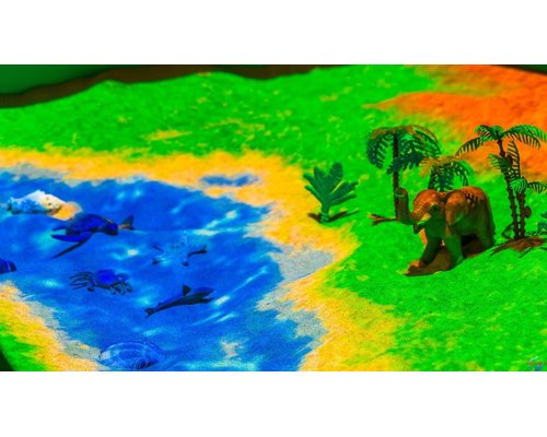 Интерактивная песочница "Полянка