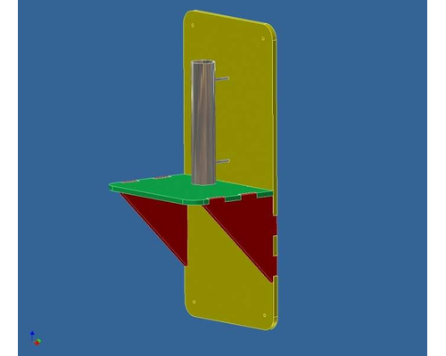 Интерактивный экспонат Анаморф настенный