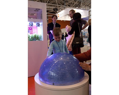 Интерактивный экспонат Турбулентность