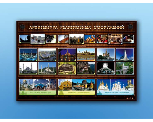 Интерактивный электрифицированный стенд "Архитектура религиозных сооружений"