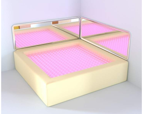 Интерактивный сухой бассейн с пультом управления (Рекомендуемое количество шариков - 1700 шт.)