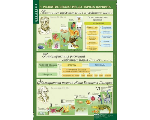 К-т таблиц Биология. 10-11 классы. Эволюционное учение 10 таблиц К-т таблиц Биология. 10-11 классы. Эволюционное учение 10 таблиц