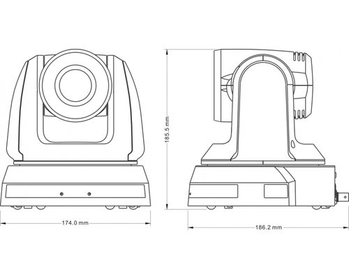 Камера Full HD PTZ (B/W) VC-A50PN