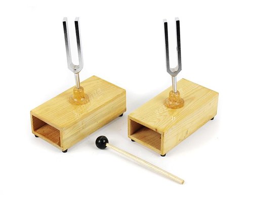 Камертоны на резонансных ящиках