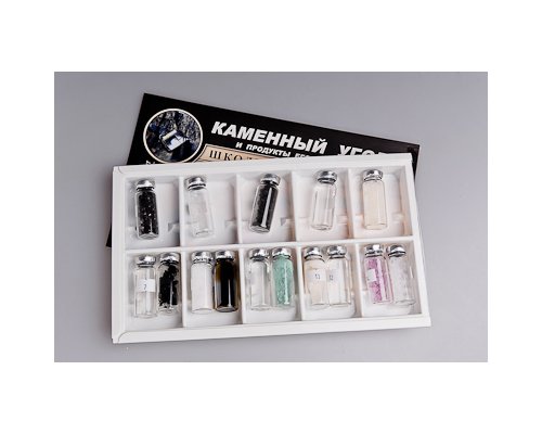 Коллекция "Каменный уголь и продукты его переработки" (раздаточная)