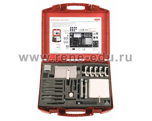 Комплект дем. оборудования "Оптическая скамья" с доп. набором, соед. проводами, трансф-м, рук.        47600+47605K№3