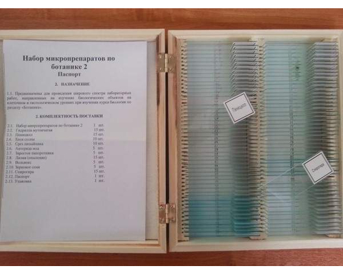 Комплект микропрепаратов "Ботаника 2"