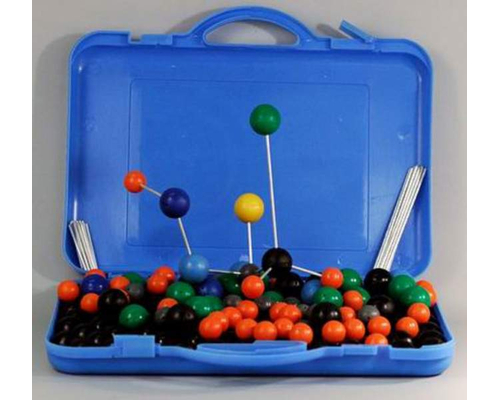 Комплект моделей атомов для составления моделей молекул со стержнями демонстрационный