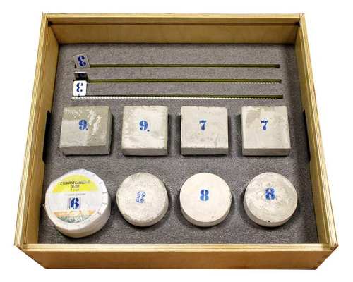 Комплект наглядно-демонстрационного оборудования "Строительные материалы"