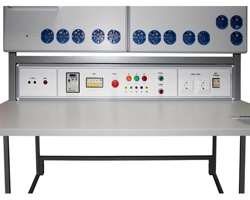 Комплект учебно-лабораторного оборудования "Электромонтажный стенд для монтажа скрытой и открытой проводки" (ЭМС3)