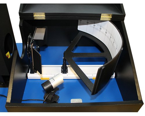 Комплект учебно-лабораторного оборудования "Установка для изучения спектра атома водорода и атомов других газов (инертная группа) с помощью дифракционной решетки"