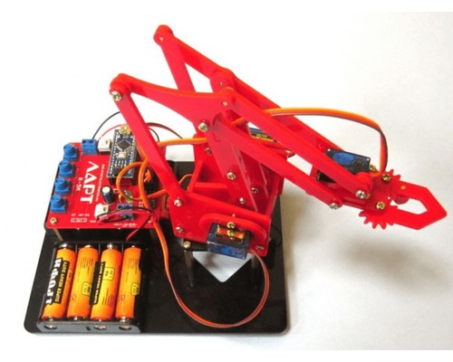 Конструктор - робот манипулятор. Механическая рука.