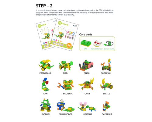 Конструктор UARO ресурсный набор №1 1122312 (step 2)