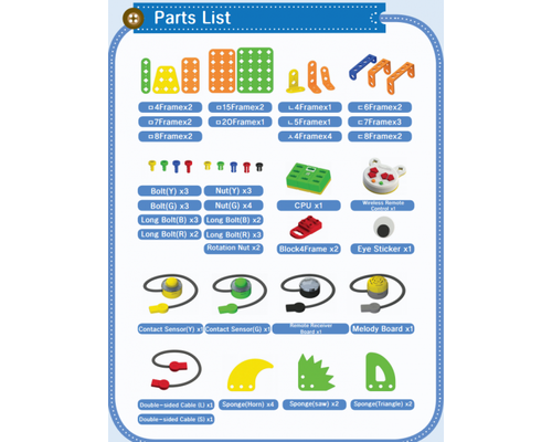 Конструктор UARO ресурсный набор №1 1122312 (step 2)