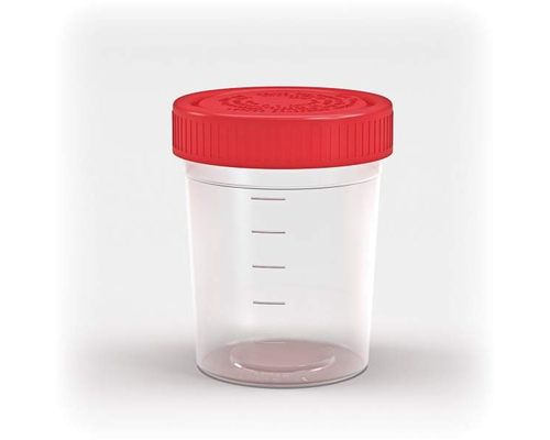 Контейнер лабораторный для взятия проб стерильный, 60 мл с завинч. крыш., п/п, инд.уп./уп.50шт/кор. 400 шт.