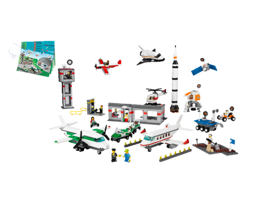 Космос и аэропорт. LEGO