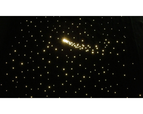 Ковёр настенный фибероптический ЗВЁЗДНОЕ НЕБО 1,45х1 м., 75 звёзд