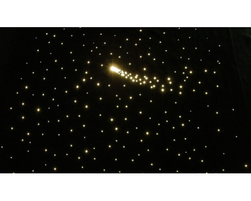 Ковёр настенный фибероптический ЗВЁЗДНОЕ НЕБО 3х2 м., 800 звёзд