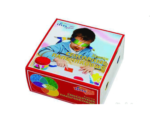 Краски сенсорные (пальчиковые) 6х40 мл