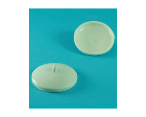 Крышка к тиглям №2 фарфоровая