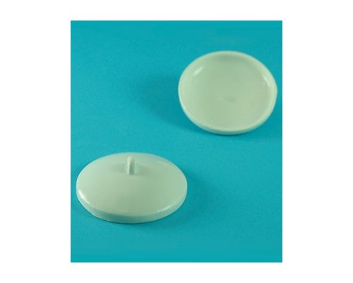 Крышка к тиглям № 4 фарфоровая