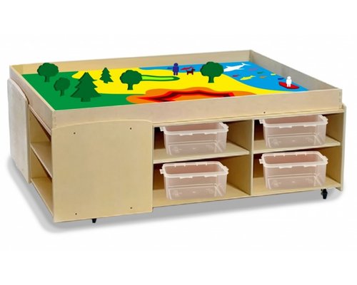 Ландшафтный стол с набором игрушек
