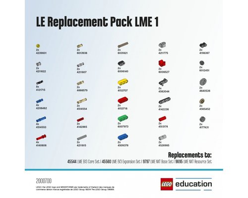 LE набор с запасными частями LME 1