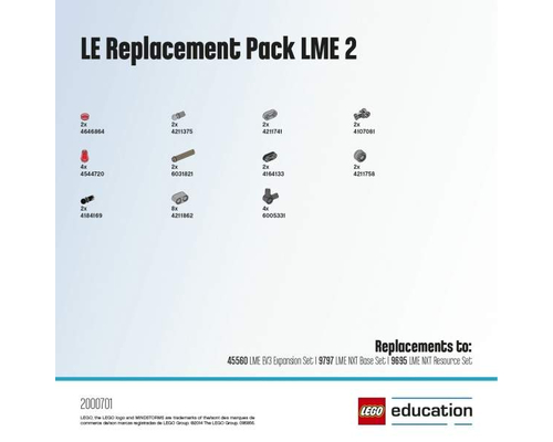 LE набор с запасными частями LME 2