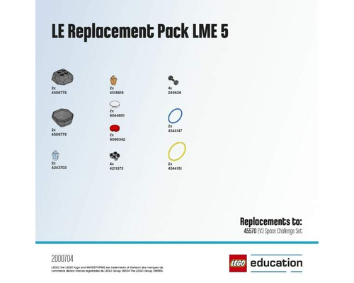 LE набор с запасными частями LME 5