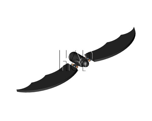 Летучая мышь (маятник с распределенной нагрузкой)