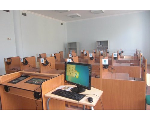 Лингафонный кабинет "Диалог-1", 12 рабочих мест без кабинок