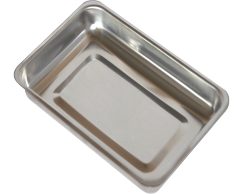 Лоток медицинский металлический прямоугольный ЛМПу-400 "Ока-Медик" (400*300*40) без крышки