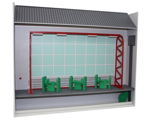 Макет промышленного здания