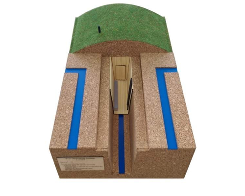 Макет простейшего укрытия