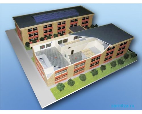 Макет "Современная энергосберегающая школа"