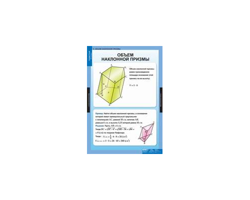 МАТЕМАТИКА Геометрия 11 кл.